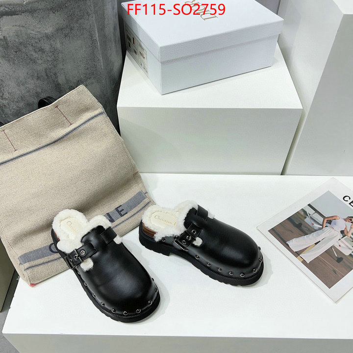 Women Shoes-Dior,7 star , ID: SO2759,$: 115USD