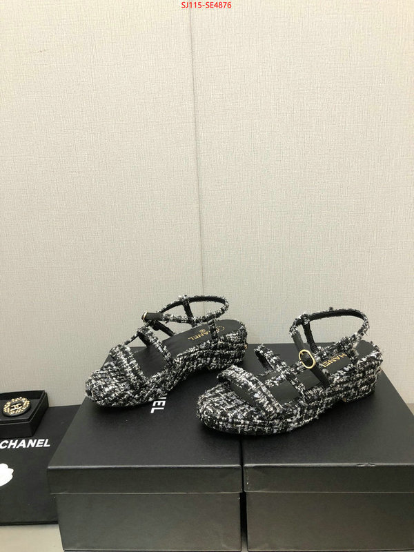 Women Shoes-Chanel,high quality , ID: SE4876,$: 115USD