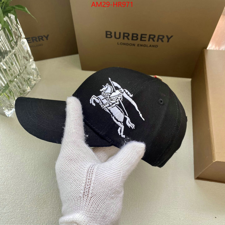 Cap (Hat)-Burberry,copy aaaaa , ID: HR971,$: 29USD