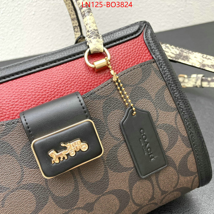 Coach Bags(4A)-Handbag-,knockoff ,ID: BO3824,$: 125USD