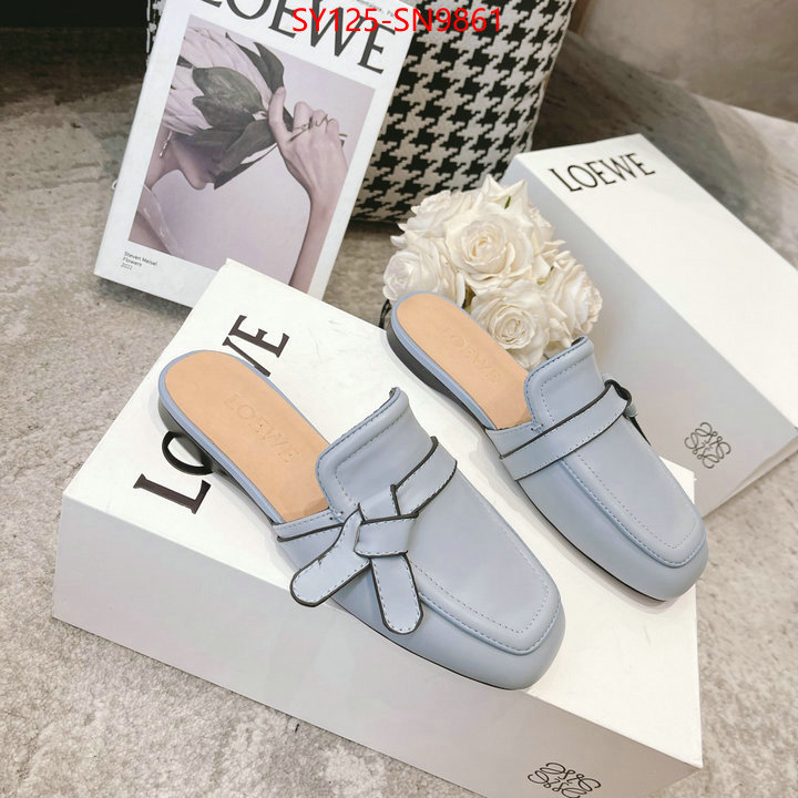 Women Shoes-Loewe,buy cheap , ID: SN9861,$: 125USD