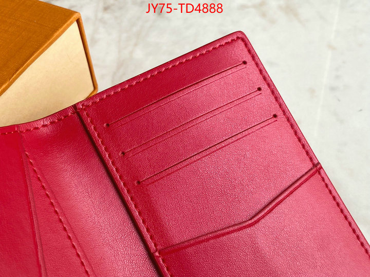LV Bags(TOP)-Wallet,ID: TD4888,$: 75USD
