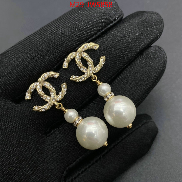 Jewelry-Chanel,perfect quality , ID: JW5858,$: 29USD