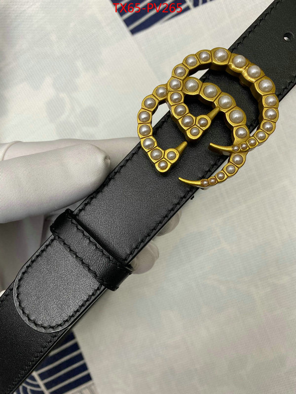 Belts-Gucci,top quality fake , ID: PV265,$:65USD