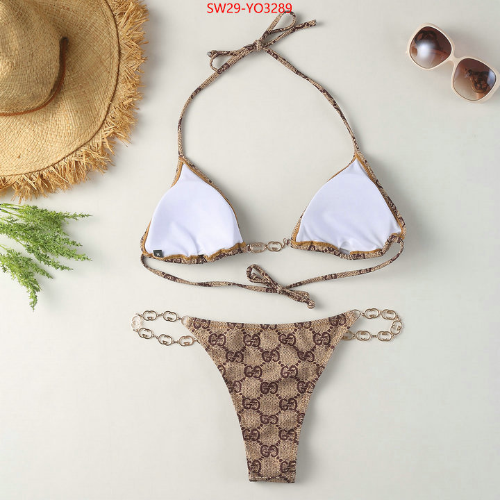 Swimsuit-GUCCI,cheap replica designer , ID: YO3289,$: 29USD