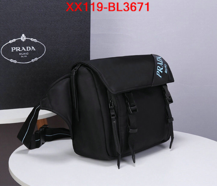 Prada Bags(TOP)-Diagonal-,ID: BL3671,$: 119USD