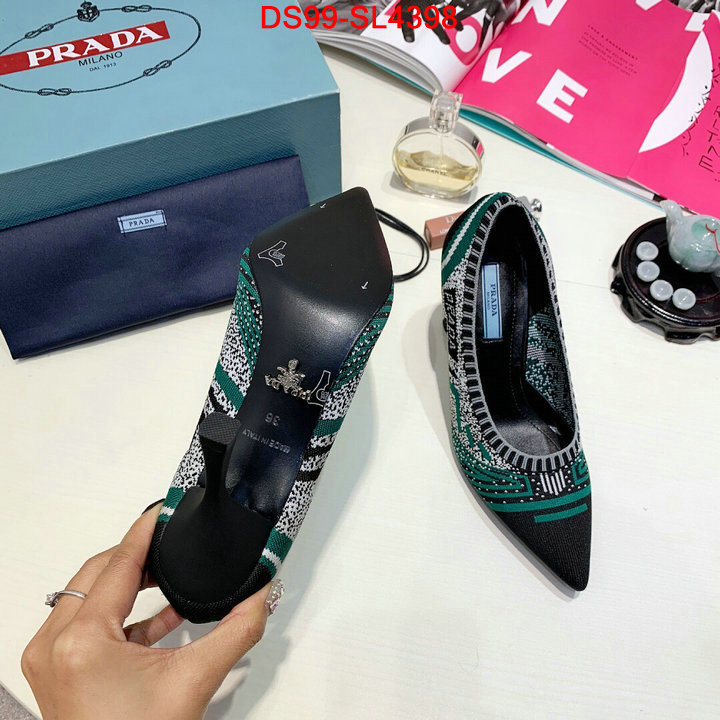 Women Shoes-Prada,best aaaaa , ID: SL4398,$: 99USD