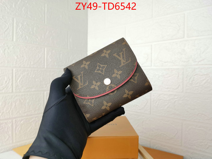 LV Bags(4A)-Wallet,we provide top cheap aaaaa ,ID: TD6542,$: 49USD