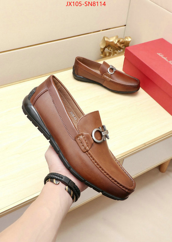 Men shoes-Ferragamo,high quality replica , ID: SN8114,$: 105USD