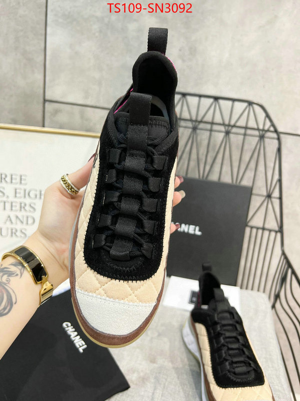 Women Shoes-Chanel,top fake designer , ID: SN3092,$: 109USD