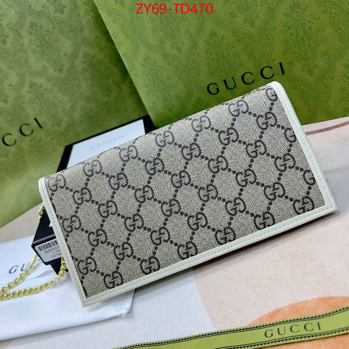 Gucci Bags(4A)-Wallet-,ID: TD470,$: 69USD