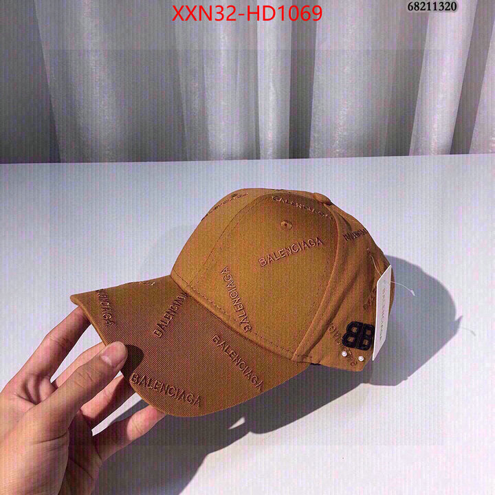 Cap (Hat)-Balenciaga,best quality designer , ID: HD1069,$: 32USD