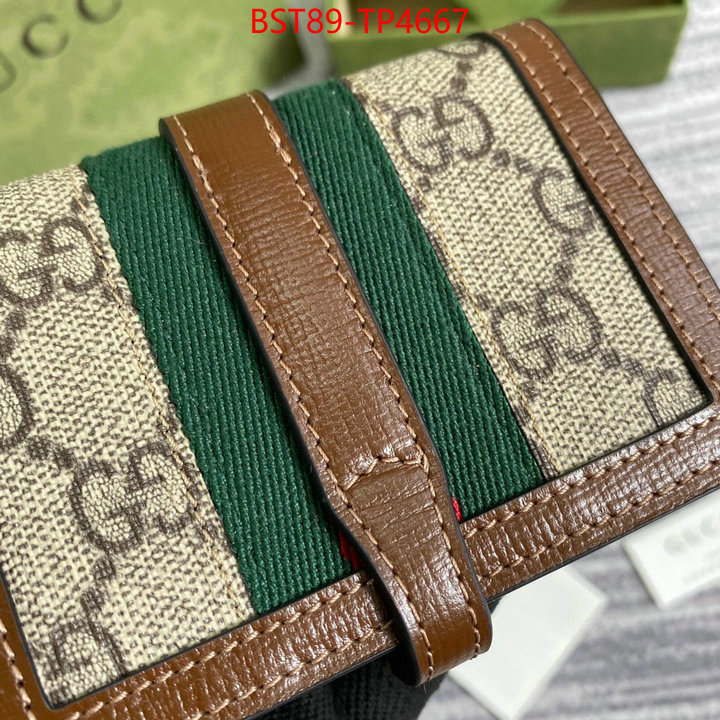 Gucci Bags(TOP)-Wallet-,ID: TP4667,$: 89USD