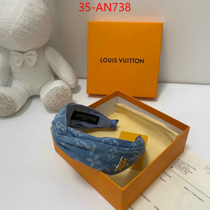 Hair band-LV,shop the best high authentic quality replica , ID：AN738,$: 35USD