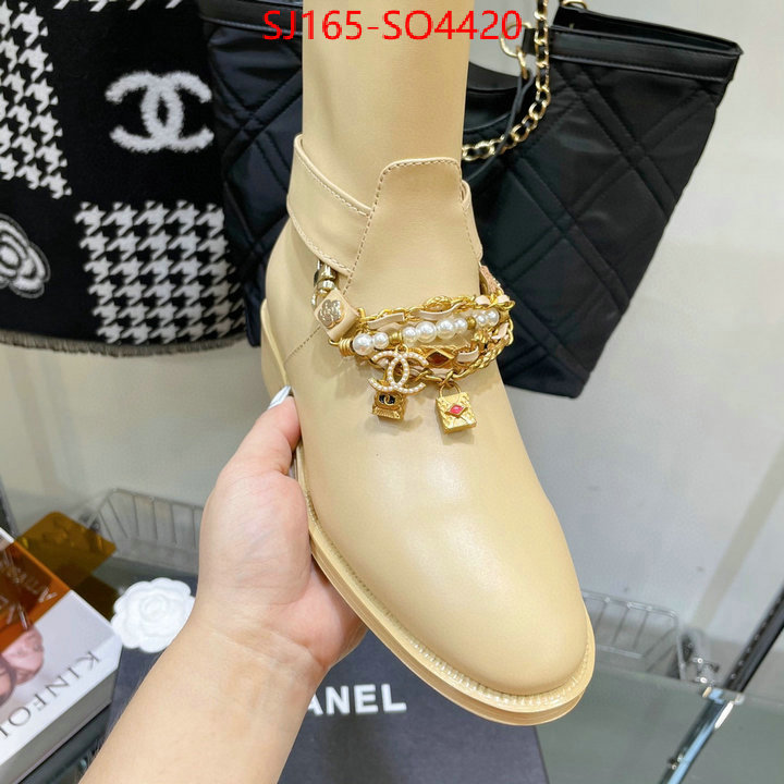 Women Shoes-Chanel,fake aaaaa , ID: SO4420,$: 165USD