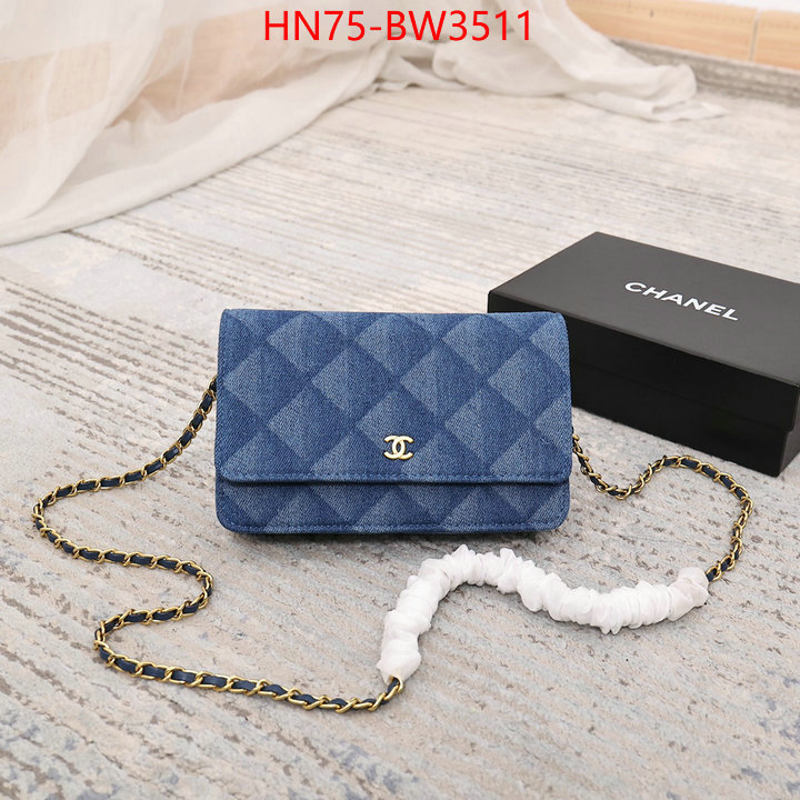 Chanel Bags(4A)-Diagonal-,ID: BW3511,$: 75USD