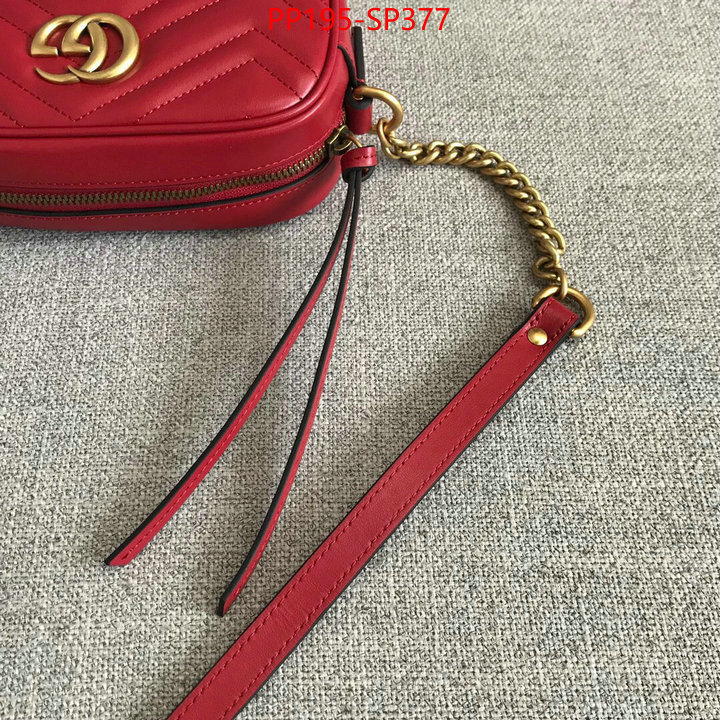 Gucci Bags(TOP)-Marmont,ID: BP377,$: 195USD