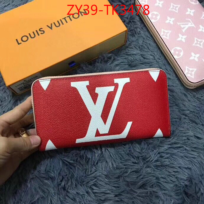 LV Bags(4A)-Wallet,ID: TK3478,$:39USD