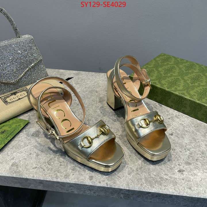 Women Shoes-Gucci,luxury fashion replica designers , ID: SE4029,$: 129USD