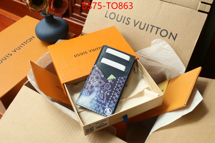 LV Bags(TOP)-Wallet,ID: TO863,$: 75USD