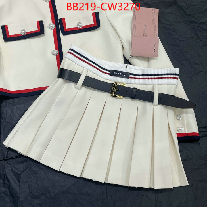 Clothing-MIU MIU,copy , ID: CW3270,$: 219USD