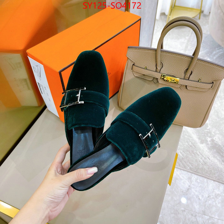 Women Shoes-Hermes,1:1 replica wholesale , ID: SO4172,$: 125USD