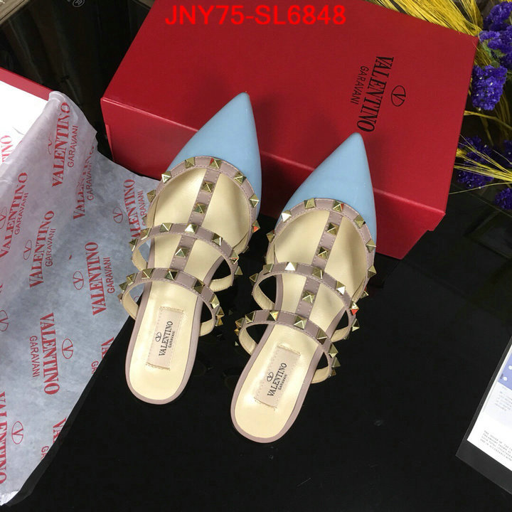 Women Shoes-Valentino,highest product quality , ID: SL6848,$: 75USD