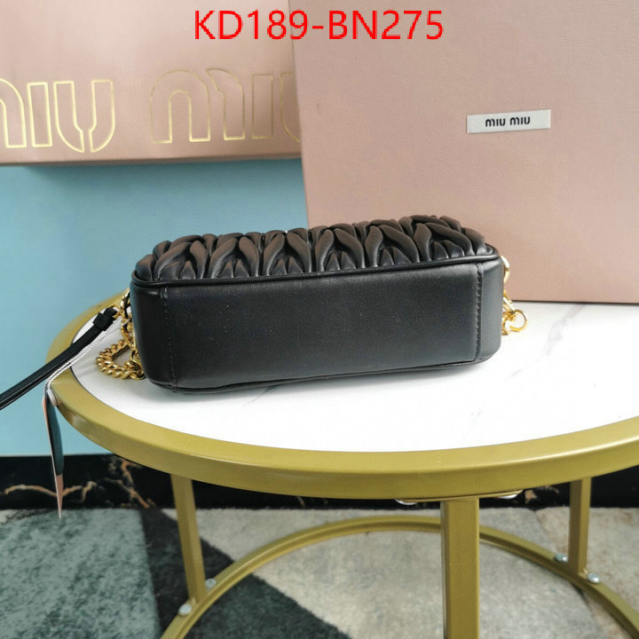 Miu Miu Bags(TOP)-Diagonal-,sale ,ID: BN275,$: 189USD