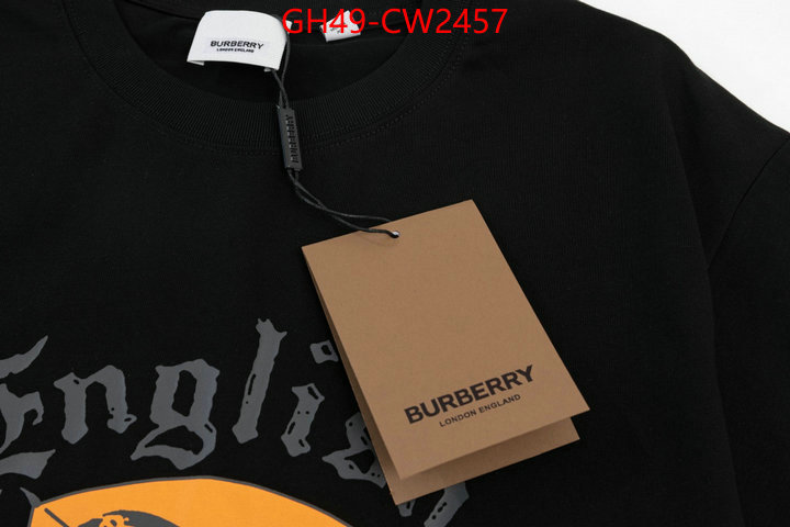 Clothing-Burberry,2023 replica , ID: CW2457,$: 49USD