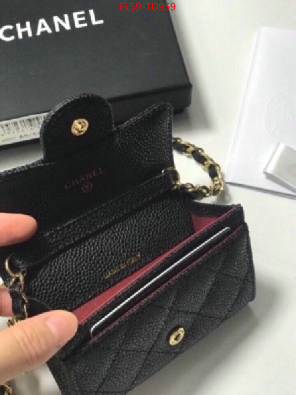 Chanel Bags(4A)-Wallet-,ID: TD959,$: 59USD