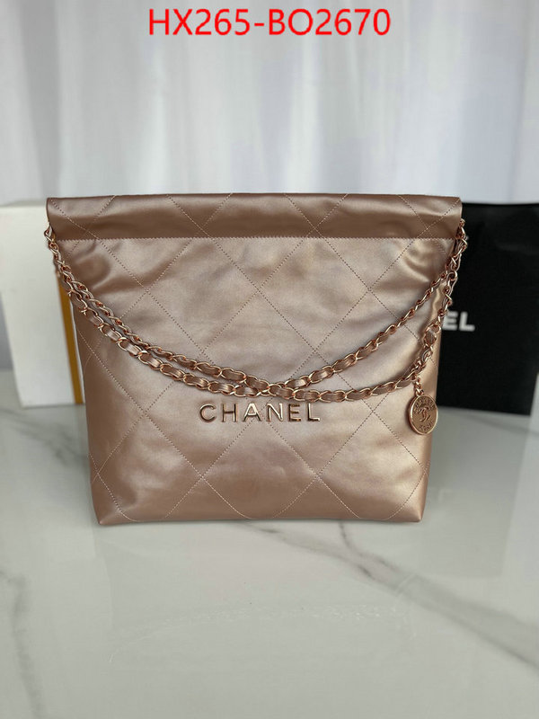 Chanel Bags(TOP)-Handbag-,ID: BO2670,$: 265USD