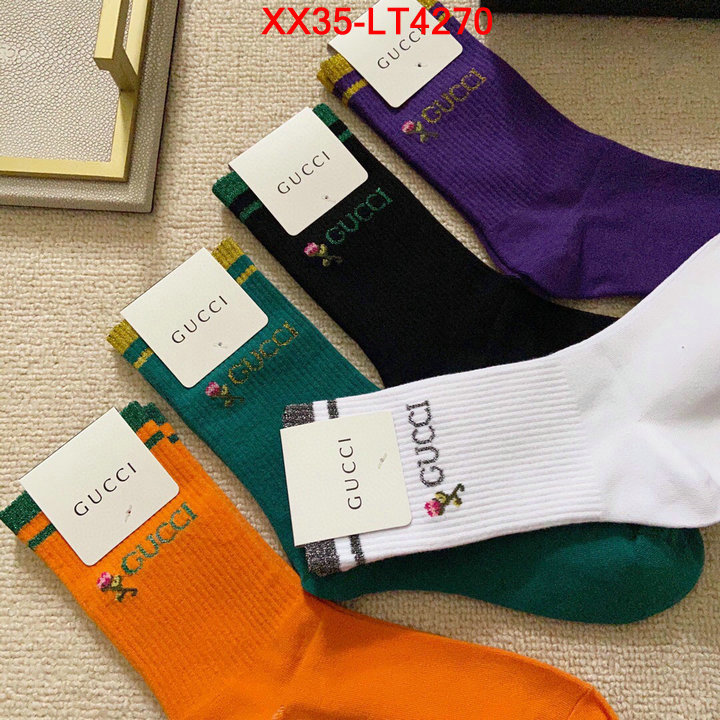 Sock-Gucci,aaaaa replica designer , ID: LT4270,$:35USD