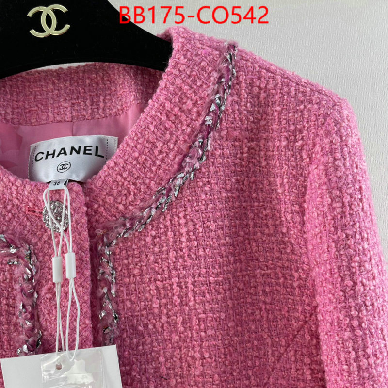 Clothing-Chanel,cheap replica designer , ID: CO542,$: 175USD