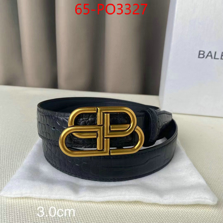 Belts-Balenciaga,replica aaaaa designer , ID: PO3327,$: 65USD
