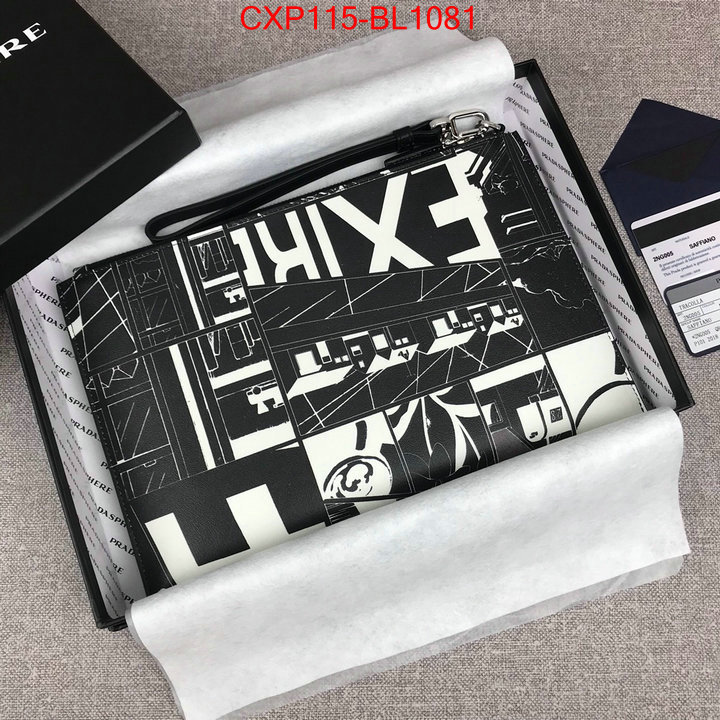 Prada Bags(TOP)-Clutch-,ID: BL1081,$: 115USD