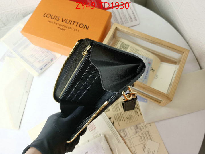 LV Bags(4A)-Wallet,ID: TD1930,$: 49USD