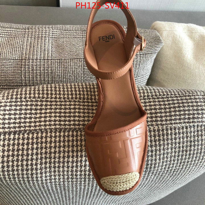 Women Shoes-Fendi,replica online , ID: SV411,$:125USD