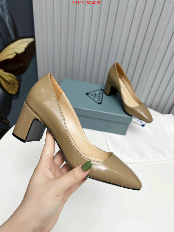 Women Shoes-Prada,the highest quality fake , ID: SE4089,$: 119USD