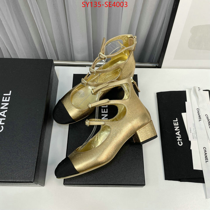 Women Shoes-Chanel,high quality replica designer , ID: SE4003,$: 135USD