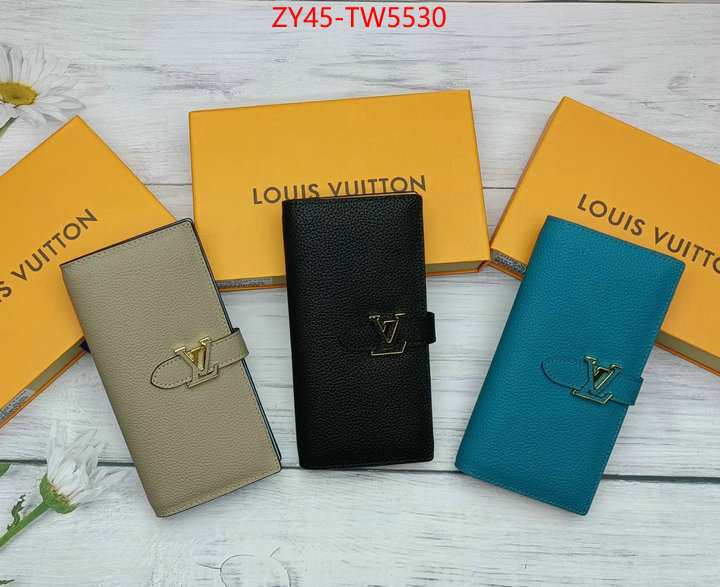 LV Bags(4A)-Wallet,fake aaaaa ,ID: TW5530,$: 45USD