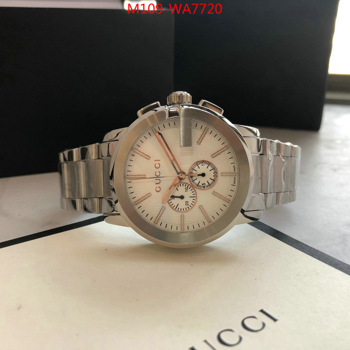 Watch(4A)-Gucci,how to buy replica shop ,ID: WA7720,$: 109USD