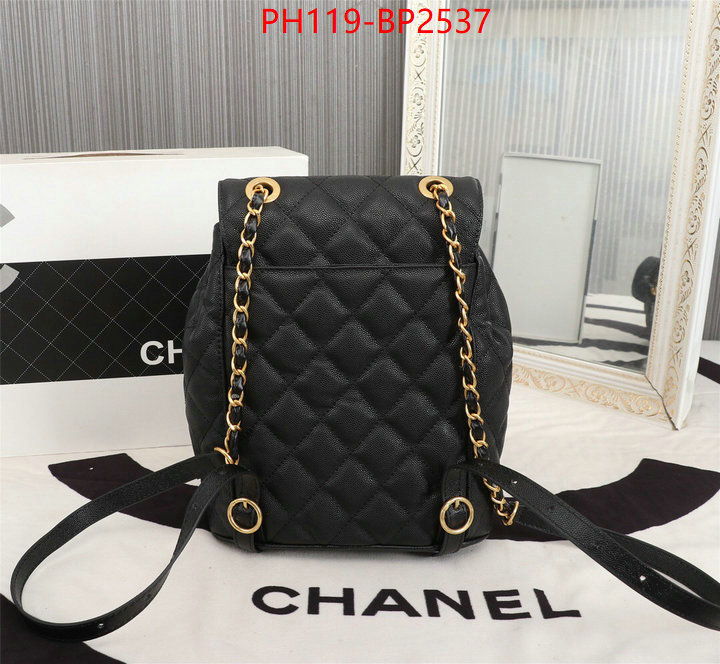 Chanel Bags(4A)-Backpack-,ID: BP2537,$: 119USD