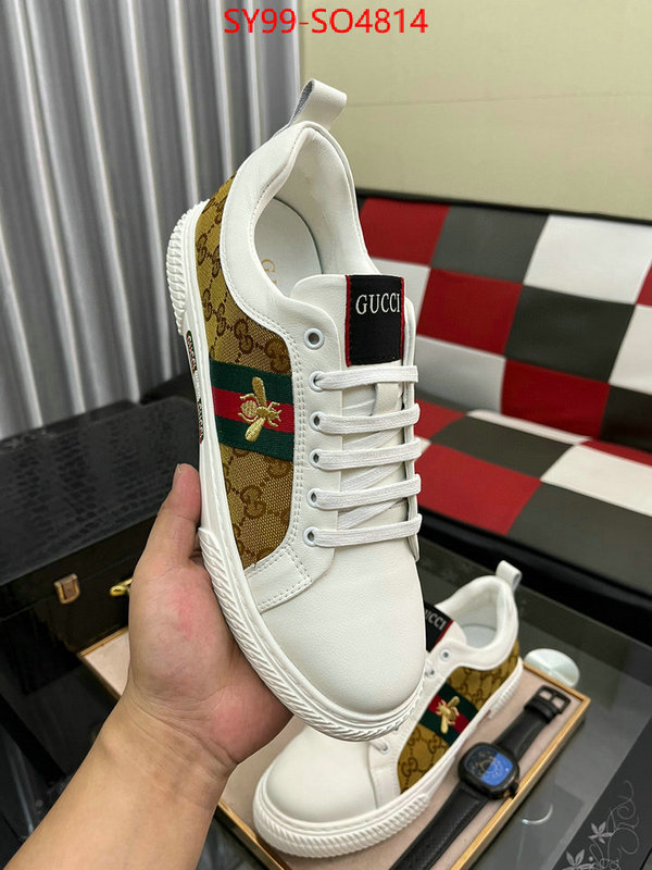 Men Shoes-Gucci,is it illegal to buy dupe , ID: SO4814,$: 99USD