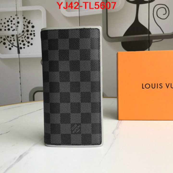 LV Bags(4A)-Wallet,ID: TL5607,$: 42USD