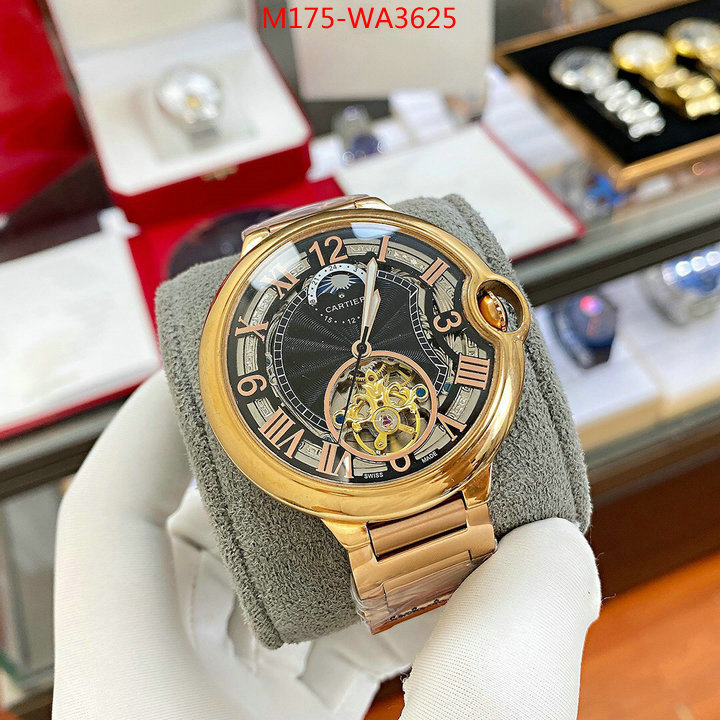 Watch(4A)-Cartier,online china ,ID: WA3625,$: 175USD