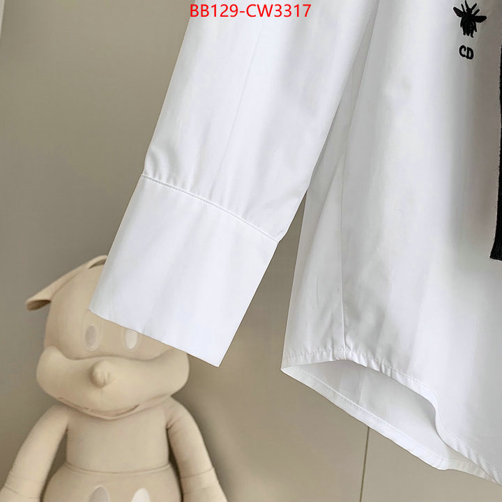 Clothing-Dior,buy aaaaa cheap , ID: CW3317,$: 129USD