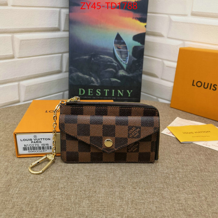 LV Bags(4A)-Wallet,ID: TD1788,$: 45USD