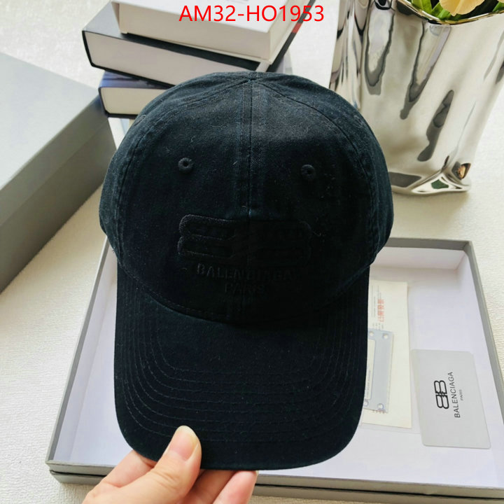 Cap (Hat)-Balenciaga,china sale , ID: HO1953,$: 32USD