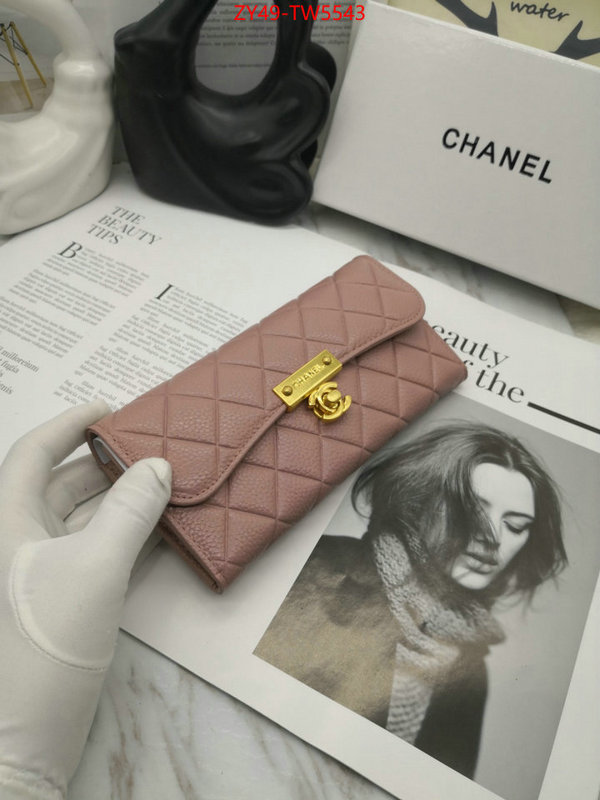 Chanel Bags(4A)-Wallet-,ID: TW5543,$: 49USD