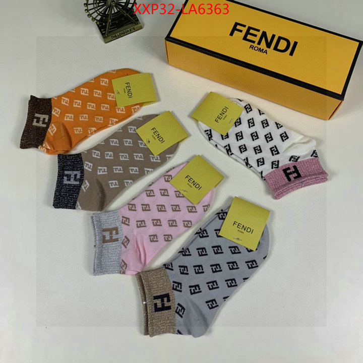 Sock-Fendi,what's the best place to buy replica , ID: LA6363,$: 32USD